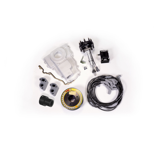 5482 Front Distributor Drive Conversion Complete Kit for RHS LS Block