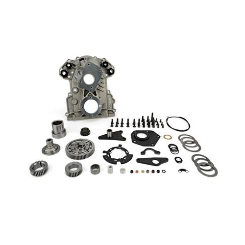 LS Sprint Car Front Cover with Gear Drive for GM Block Racing Head Service (RHS) Timing Gear Drive Conversion Kits