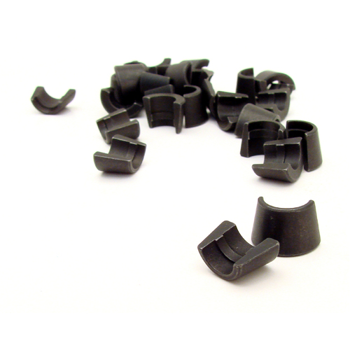 10 Degree, 3/8 Valve Locks, Keepers, Collets, Single Groove, No Lash Cap Recess, Plus + .050" Height w/o Lash Cap Recess