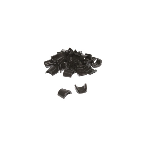 Race Valve Locks Collets Machined Steel  7 Degree, 5/16", Single Groove Race Locks, Set of 16
