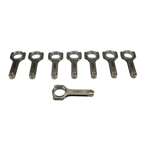 6.125" Connecting Rods, LS1 Conrods SBC CHEV LS1 LS2 LS3 W/ ARP 2000 Rod Bolts  H Beam 6612521A - Voodoo