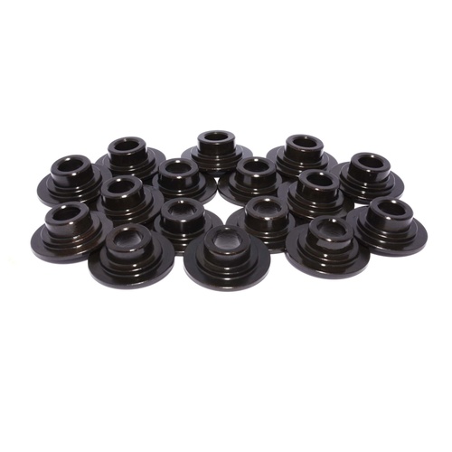 743-16 7 Degree Steel Retainers Set of 16 for 11/32" Valve w/ 1.437"-1.500" Spring