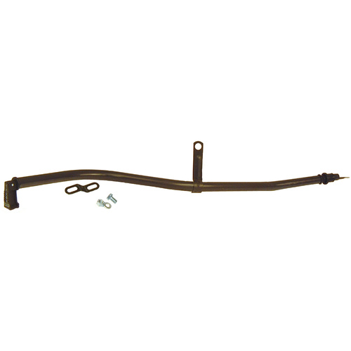 Chevy GM 700R4 4L60E 4L65E Black Transmission Dipstick. Filler tube. Locking type Black (TH700, T700, 700-R4, Turbo 700)