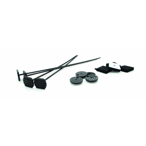 Nylon Quick Mounting Fixture Kit for Coolers & Fans - cable rods tie type