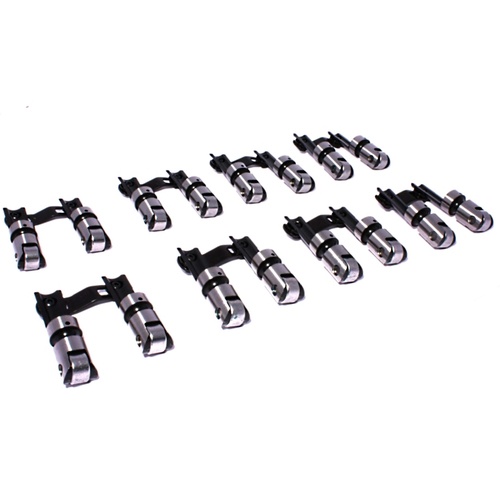 BBC 454, Endure-X Solid Mechanical Roller Lifters +0.300" TALLER BODY suits Late Model/Bowtie/Aluminum Blocks, Chevrolet Big Block Chevy