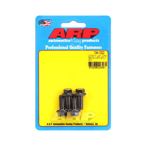 LS1, LS2, LS3, Camshaft Thrust Retaining Plate Mounting Bolts Kit (suits Aftermarket Retaining Plate), 6 Point Hex Head (not camshaft)