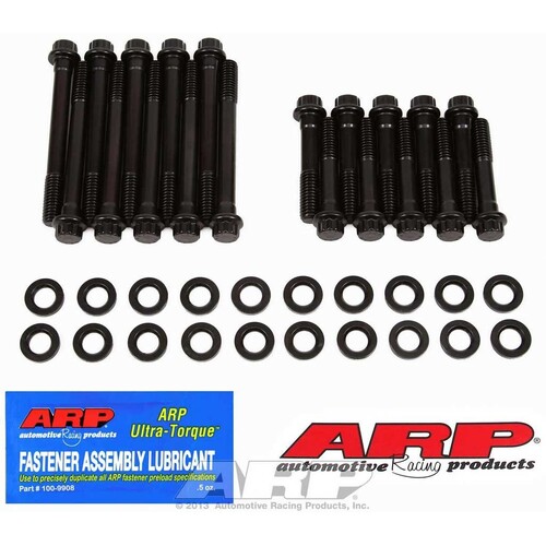 FORD SBF WINDSOR 302W Cylinder Head Bolts Kit, 12 Point, Suits OEM, DRP Edelbrock heads