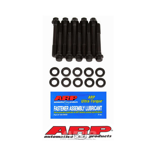 Mains Bolts FORD 289 302W 5.0L EFI Windsor 2-Bolt Mains Black Oxide 6 Point Hex, Small Block Ford SBF