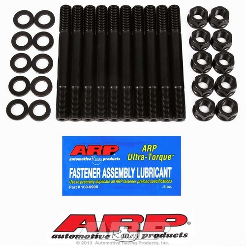 BBF Main Studs Kit Ford 460, 6 Point Hex Nuts, 2-Bolt Mains, 429 460 Big Block Ford, 385 series