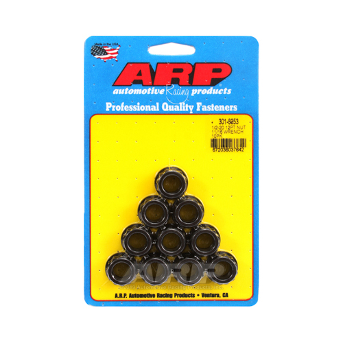 1/2-20 12 point nuts kit Black suits 11/16 socket 