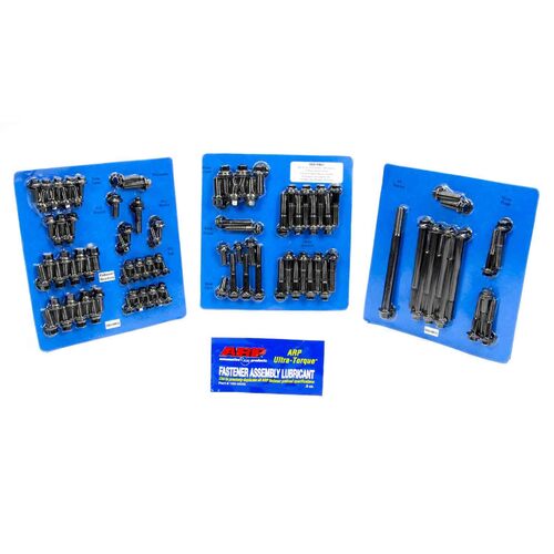 BBF Full Bolt Kit Ford 460, 6 Point Hex Engine & Accessory Fasteners 429 460 Big Block Ford, 385 series