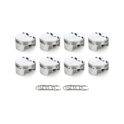 3.908" +.010" Chevy LS1 Stroker Pistons 384/5.7L Forged 4032, Flat Top -3cc CH 1.110" suits 4.000" & 6.125"
