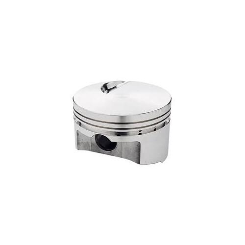 4.035" +035 Ford 351C 408 Cleveland Stroker Pistons, Flat Top, 4032 Forged Pistons, -3cc CH 1.185" (4.000" x 6.000")