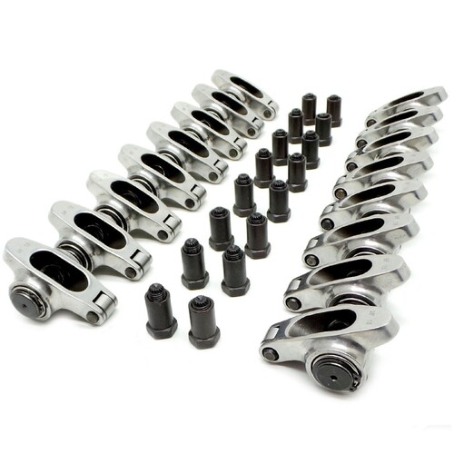 3/8" Stainless Steel Roller Rockers Arms 1.6 Ratio Ford Windsor 302W 351W 3/8" Stud