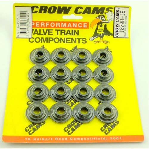 Crow Cams CHEV MOLY RETAINERS SUIT LS DUAL SPRINGS with 11/32 Valve Stem retro fit 