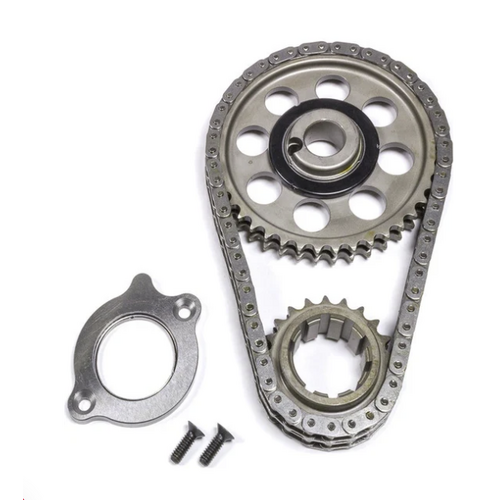 Timing Chain Gear Set Ford 5.0L Windsor, DART 302W HO EFI 1984+ Torrington Thrust Plate + Double Roller Chain, Torrington Bearing Gold Series