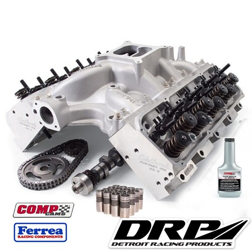 350HP Ford 351C Cleveland top end kit. Hydraulic Flat Tappet Camshaft