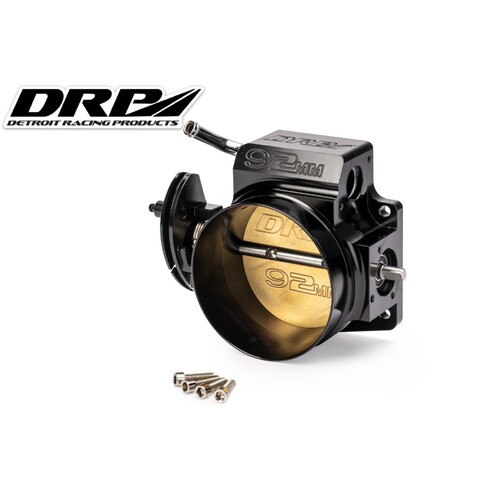 LS 92MM Billet Throttle Body Aluminum Black w/o TPS or IAC SUIT Sniper MPI   FAST 146302B 146102B
