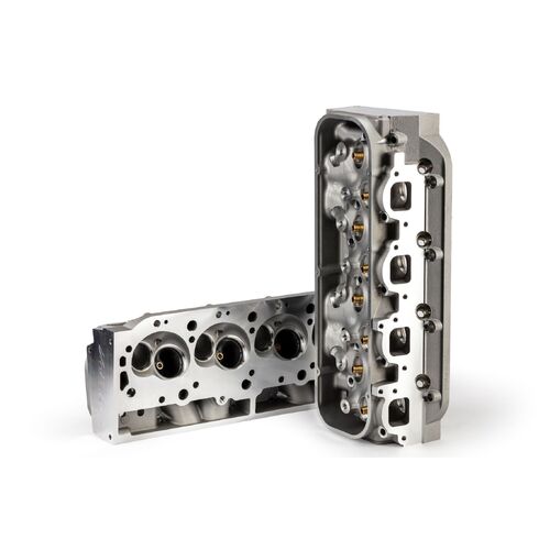 PAIR ASSEMBLED BBC CHEVY ALUMINIUM CYLINDER HEADS 335cc / 118cc  SOLID ROLLER -  CHEVY BIG BLOCK