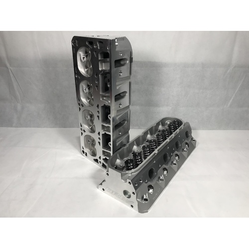 630HP LS1 LS2 CNC Cathedral Port, 243 Heads, Assembled with Proline RPM Springs - PAIR (2 Heads)