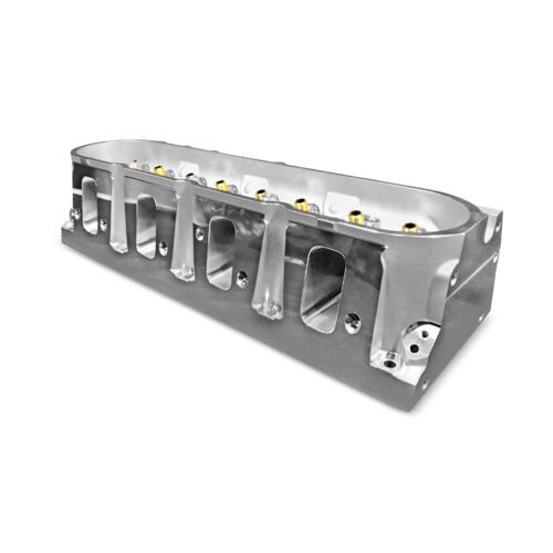 ASSEMBLED GM LS3 CNC SQUARE PORT HEADS 260CC RUNNER - PAIR LS7 VALVE SPACING 11Â°