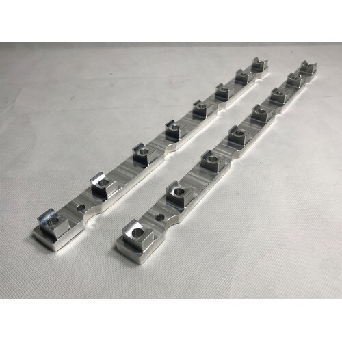 Pair LS3 to LS7 Conversion Rocker Arm Rail Pedestals Stands, suits Bolt Down, Non Adjustable OEM 1.7 LS3 rockers