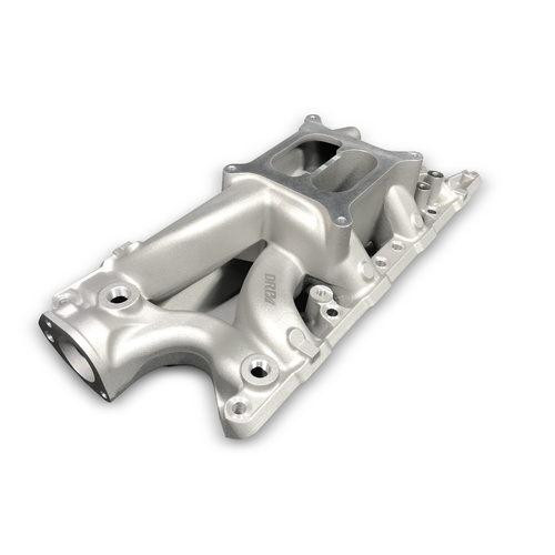 302 347 WINDSOR INLET MANIFOLD, DUAL PLANE, INTAKE, 8.2"  DECK, SBF, FORD, WINDSOR , AIR GAP STYLE