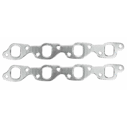 *Pair* HOLDEN V8 304 , 5.0L, Exhaust, Extractor, Header Gaskets set kit, Suits VN type EFI heads. Steel Perforated Metal Sheet