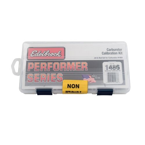Edelbrock Carbys Calibration Tuning kit, Suits 1403, 1404, 1801, 1802, 1803, 1804 carburetors