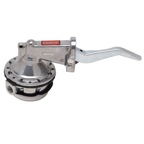 Fuel pump, mechanical clockable, 600hp, 110 gph Small Block Chrysler V8,  318 340 360 Performer RPM, polished 6 psi, 