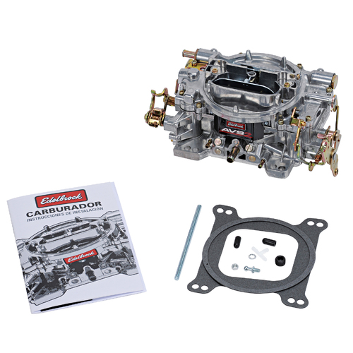 650 cfm AVS2 Manual Choke 4x4 Off Road Carburetor Carby  4 Barrel, Mechanical Secondary, Square Bore Annular Boosters Carburettor
