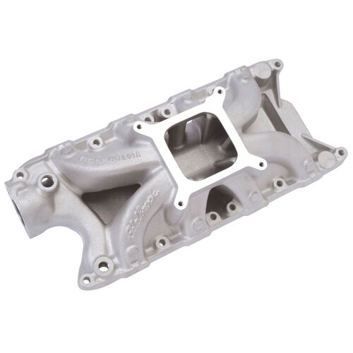 SBF 302W Windsor Victor Jr.  Intake inlet Single Plane Manifold Small Block Ford 347, 360, 8.2" Deck.