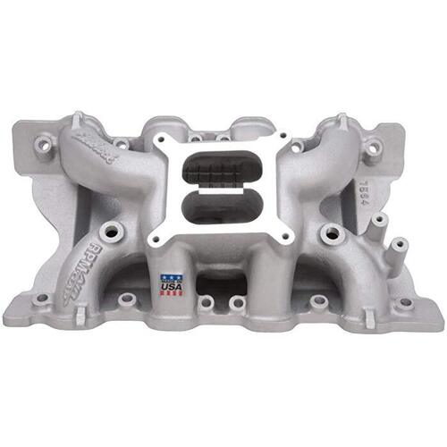 FORD 2V Cleveland 351C Intake Inlet Manifold Dual Plane Performer RPM Air Gap 