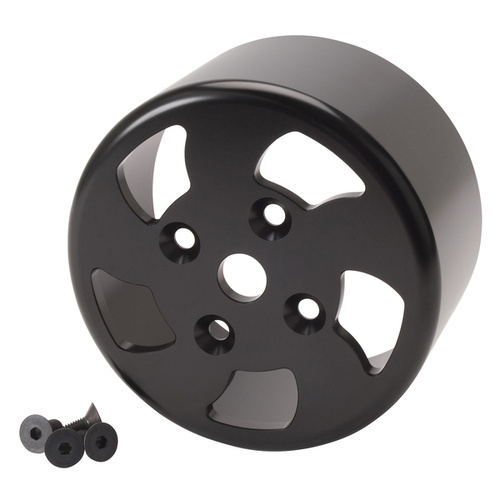 Edelbrock Race Billet Water pump pulley fits ED8896 LS water pump, Chevy, Chevrolet
