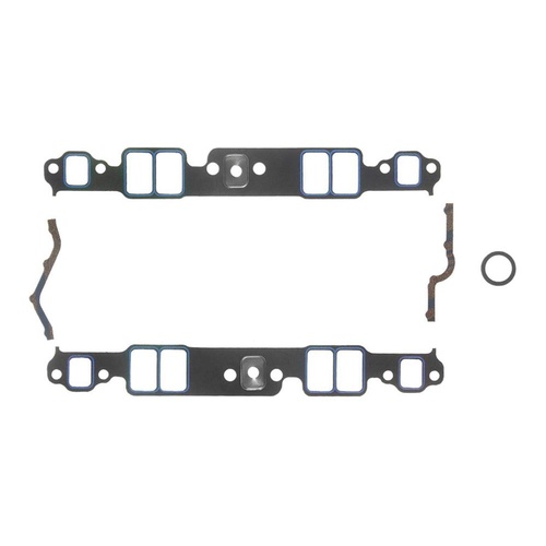 CHEVY SBC 350 Intake Manifold Gaskets 1.990" x 1.230" Printoseal, .060" thick,Small Block Chevy Kit