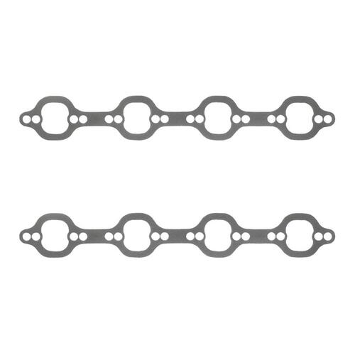 WINDSOR SPREAD PORT 4 BOLT EXHAUST GASKETS, FORD SBF  289 302w 351w DRP, DART, TRICKFLOW, AFR