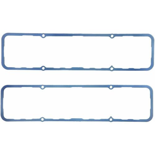 SBC CHEVY ROCKER COVER GASKET STEEL CORE BLUE SILICONE Small Block Chevy valve cover gasket