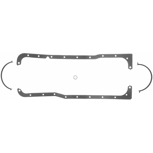 FORD 351W Windsor SBF Sump Oil Pan Gaskets - Rubber 0.094" thick
