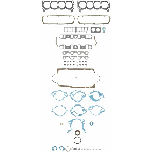 SMALL BLOCK FORD WINDSOR FULL ENGINE GASKET SET KIT WINDSOR SBF 302  82-87  5.0L