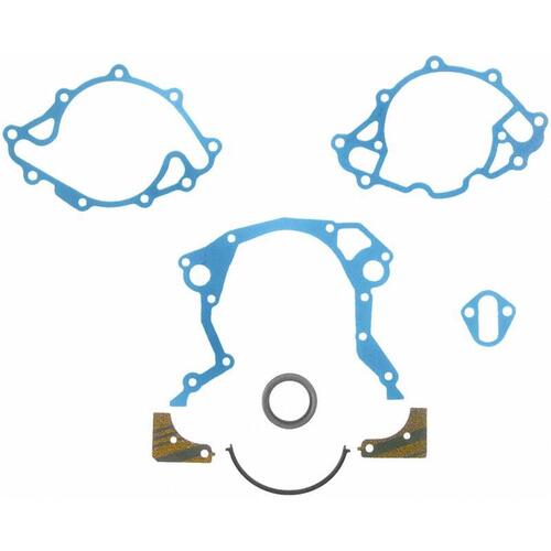 SBF WINDSOR 302W 351W Early, Timing Cover & Water Pump Gasket set kit, Small Block Ford 1963-1978