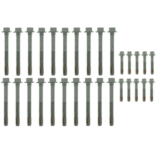PAIR GM LATE  LS HEAD BOLTS LONG FULL KIT 2004 + ONWARDS GENUINE GM, TORQUE TO YIELD LS1 LS2 LS3