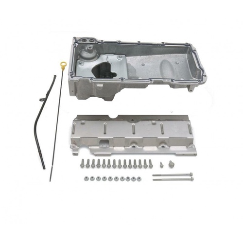 GM GENUINE LS1 LS2 LS3  Rear Sump Oil Pan, Holden Commodore LS Conversion Kit. OEM Cast sump. GTO type