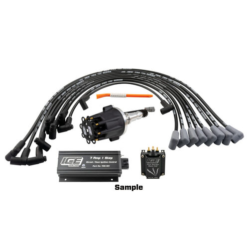 Discontinued ELECTRONIC IGNITION KIT SBF 302W FORD WINDSOR BILLET DISTRIBUTOR SMALL CAP - CAST GEAR 1 REV LIMITER