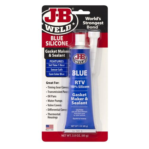 Blue RTV silicone 3 oz, OE, silicone gasket maker & sealant 85g