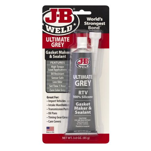 Ultimate Grey RTV silicone 3 oz, OE, silicone gasket maker & sealant 85g - upto 260C