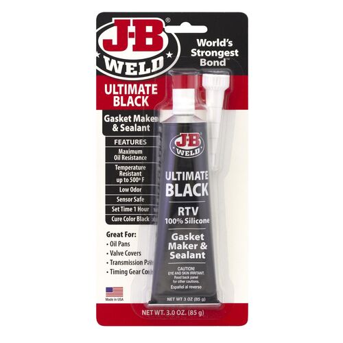 Ultimate Black RTV silicone 3 oz, OE, silicone gasket maker & sealant 85g - upto 260C
