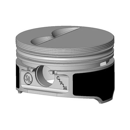 Chevy 383 Stroker Hypereutectic Flat Top Pistons 4.030"  0.927" 1.130" CH, Small Block Chevy 350 