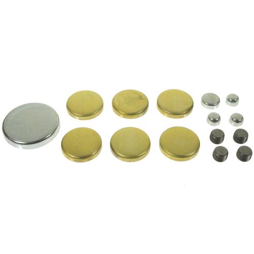 Ford SBF 302W 351W Welch Welsh Expansion Freeze Plug complete Engine Kit, Brass, Natural, SMALL BLOCK FORD Windsor