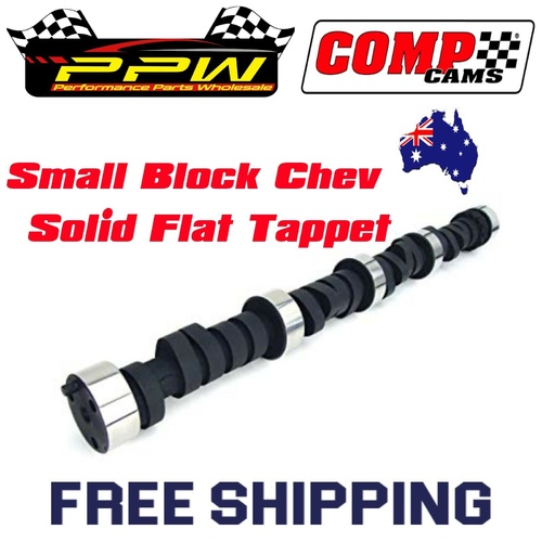 Chev Small Block SBC Solid Flat Tappet Camshaft Comp Cams 12-611-5 290B-5 Drag