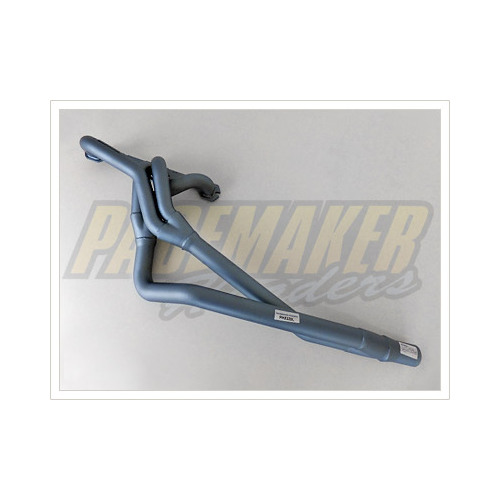 Holden HQ-WB with Chevy 350 400 V8 1 5/8" TRI-Y Competition Headers, Extractors, HQ 350 Chev Extractors.
